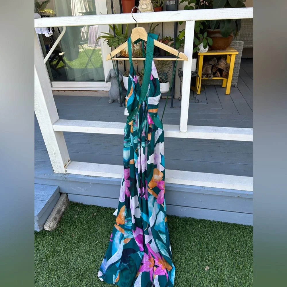 Anthropologie The Brinley V-Neck Jumpsuit size small - Picture 5 of 10